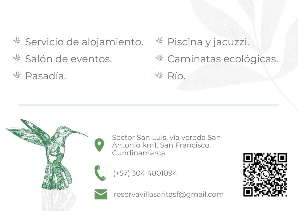 Hotel Campestre Villa Sarita 圣弗朗西斯科 外观 照片